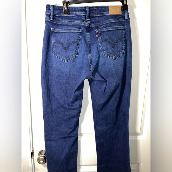 Levi’s Women’s 529 Curvy Bootcut Dark Wash Pockets Casual Stretch Jeans Sz 12 - Picture 6 of 16